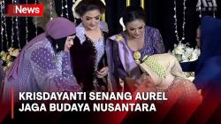 Aurel Gelar Acara Mitoni, Krisdayanti Bangga Putrinya Jaga Budaya dan Turut Melestarikan Adat Jawa