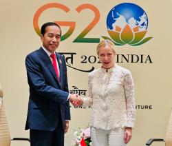 Jokowi Bertemu PM Italia, Bahas Kerja Sama dan Investasi Transisi Energi  