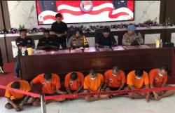 7 Pengedar Narkoba di Mojokerto Ditangkap, Modus Jual ke Komunitas Online<