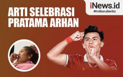 Infografis Arti Selebrasi Pratama Arhan