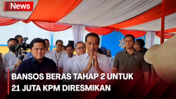 Presiden Resmikan Bansos Beras Tahap 2 untuk 21 Juta KPM