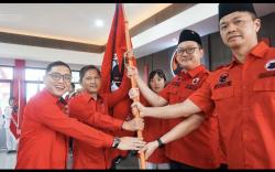 Dilantik Jadi Ketua Banteng Muda Indonesia Jakut,  Andy Arif Widjaja Rangkul Milenial