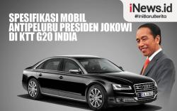 Infografis Spesifikasi Mobil Antipeluru Presiden Jokowi di KTT G20 India