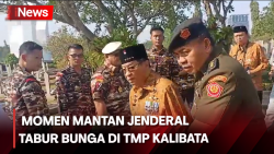  HUT ke-64 PEPABRI, Mantan Jenderal dan Purnawirawan TNI-Polri Tabur Bunga di TMP Kalibata