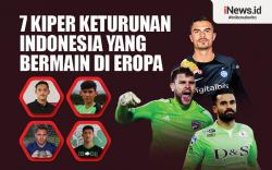 Infografis 7 Kiper Keturunan Indonesia yang Bermain di Eropa