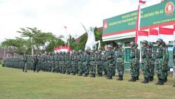 Lulus Seleksi, 132 Prajurit Siswa Bintara TA 2023 Digembleng di Rindam Diponegoro<