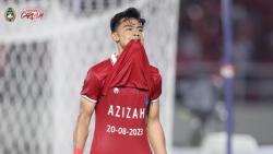 Viral Selebrasi Pratama Arhan: Pamer Kaus Bertuliskan Azizah 