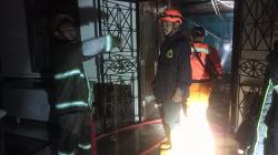 Diduga Ulah ODGJ, Rumah Singgah Multazam Dinsos Sukabumi Hangus Terbakar <