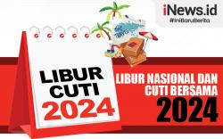 Infografis Libur Nasional dan Cuti Bersama 2024