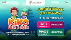 Meet N Greet Kiko & Lola Meriahkan Event Jakarta International Premium Products Fair 2023 