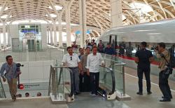 Presiden Jokowi Jajal Kereta Cepat Jakarta-Bandung, Berangkat dari Stasiun Halim<