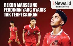 Infografis Rekor Marselino Ferdinan yang Nyaris tak Terpecahkan