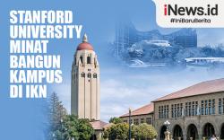 Infografis Stanford University Minat Bangun Kampus di IKN
