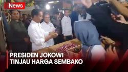 Cek Harga Sembako, Presiden Jokowi Kunjungi Pasar Johar Karawang
