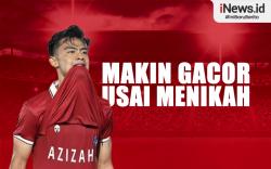 Infografis Pratama Arhan Makin Gacor Usai Menikah