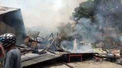 Kebakaran di Gunungsitoli, 3 Rumah Hangus Rata dengan Tanah