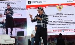 Menkumham Minta Mahasiswa Waspada Informasi Hoaks Jelang Pemilu <