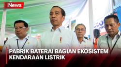 Presiden Jokowi: Pabrik Baterai di Karawang Bagian Pembangunan Ekosistem Kendaraan Listrik