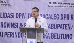 HT Pimpin Rapat Konsolidasi Partai Perindo di Bangka Belitung 