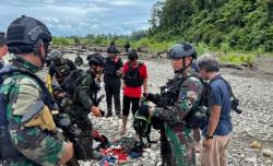 Evakuasi 5 Jenazah Anggota KKB Papua, Ditemukan 2 Magazen dan 4 Peluru<