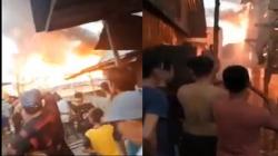 Kebakaran di Ogan Ilir, 18 Rumah Padat Penduduk Hangus