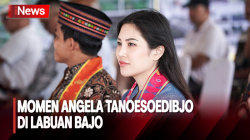 Momen Angela Tanoesoedibjo Menjadi Saksi Serah Terima HPL Labuan Bajo<