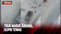  Diduga Tak Kuat Menanjak, Truk Angkut Batu Bata Terjun ke Jurang di Pamekasan