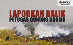 Infografis Pembakar Gunung Bromo Laporkan Balik Petugas Taman Nasional
