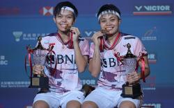Juara Hong Kong Open 2023, Apriyani/Fadia Tetap Akui Ketangguhan Tan/Thinaah