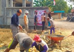 Bantu Petani, Bacaleg Partai Perindo Bangun Talut Irigasi di Grobogan