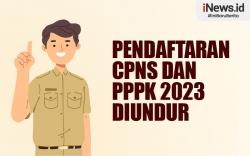 Infografis Pendaftaran CPNS dan PPPK 2023 Diundur