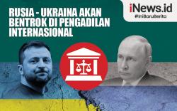 Infografis Rusia - Ukraina Akan Bentrok di Pengadilan Internasional