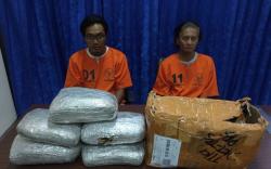 BNNP Bali Tangkap Jaringan Ganja Medan-Bali, 2 Kurir Ternyata Residivis Narkotika<