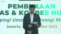 Presiden Jokowi: Kekuatan NU Sangat Luar Biasa, Perlu Dikonsolidasi<