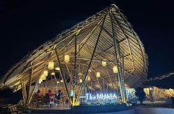 The Muara Jogja Resto Populer di Bantul dengan View Sungai Opak<