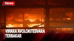 Api Lalap Vihara Avolokitesvara di Sibolga, Diduga Akibat Korsleting