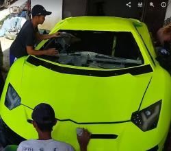 Kisah Pria Lulusan SMP di Kota Batu Buat Replika Mobil Supercar hingga Tembus Pasar Amerika