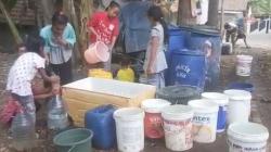 Dapat Bantuan 12.000 Liter Air Bersih, Warga Cimahi Doakan Partai Perindo Semakin Jaya<