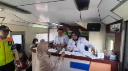PT KAI Daop 2 Bandung Sulap Gerbong KA Jadi Tempat Layanan Kesehatan Gratis di Garut<