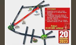  Kirab Pemilu 2024 di Kota Semarang Hari Ini, Berikut Pengalihan Arus Lalu Lintas 