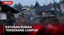 Video Amatir Rekam Detik-Detik Dahsyatnya Banjir Bandang di Padang Pariaman
