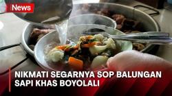 Gurih dan Segarnya Sop Balungan Sapi Khas Boyolali Menggugah Selera
