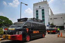 Suasana RS Eka Hospital Tangsel setelah Ada Ledakan 