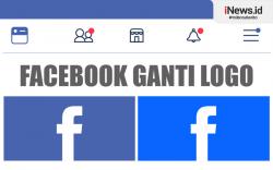 Infografis Facebook Resmi Berganti Logo
