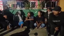 Janjian Tawuran, 16 Remaja Pangkalpinang Terciduk Patroli Tim Buser Naga<
