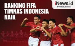 Infografis Ranking FIFA Timnas Indonesia Naik