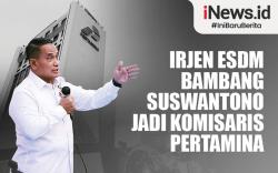 Infografis Irjen ESDM Bambang Suswantono Jadi Komisaris Pertamina