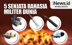 Infografis 5 Senjata Rahasia Militer Dunia