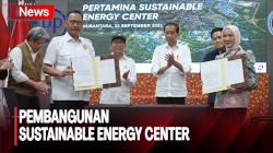 Bangun Sustainable Energy Center, Penandatanganan MoU Pertamina-Otorita IKN Disaksikan Jokowi 