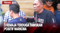 3 Remaja Terduga Tawuran di Johar Baru Positif Narkoba 